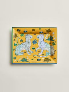 エルメス ライオン柄 灰皿 Les Leopards change tray | Hermès USA